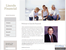 Tablet Screenshot of baumannfinancial.com
